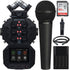 Zoom H8 8-Input / 12-Track Digital Audio Recorder + Behringer XM8500 Microphone Kit