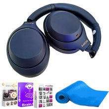 Sony WH-1000XM4 Wireless Noise Canceling Over-the-Ear Headphones with Google Assistant and Alexa Workout Bundle