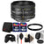 Nikon AF NIKKOR 50mm f/1.8D Lens for Nikon DSLR Cameras and Accessory Bundle