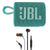 JBL Go 3 Portable Bluetooth Speaker (Teal) with JBL T110 in Ear Headphones