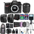 Nikon D7200 24.2MP DSLR Camera with 18-105mm Lens and 15 Piece Accessory Bundle