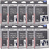 10 Pack FUJIFILM INSTAX Pack Wide Monochrome Instant Film (100 Exposures)
