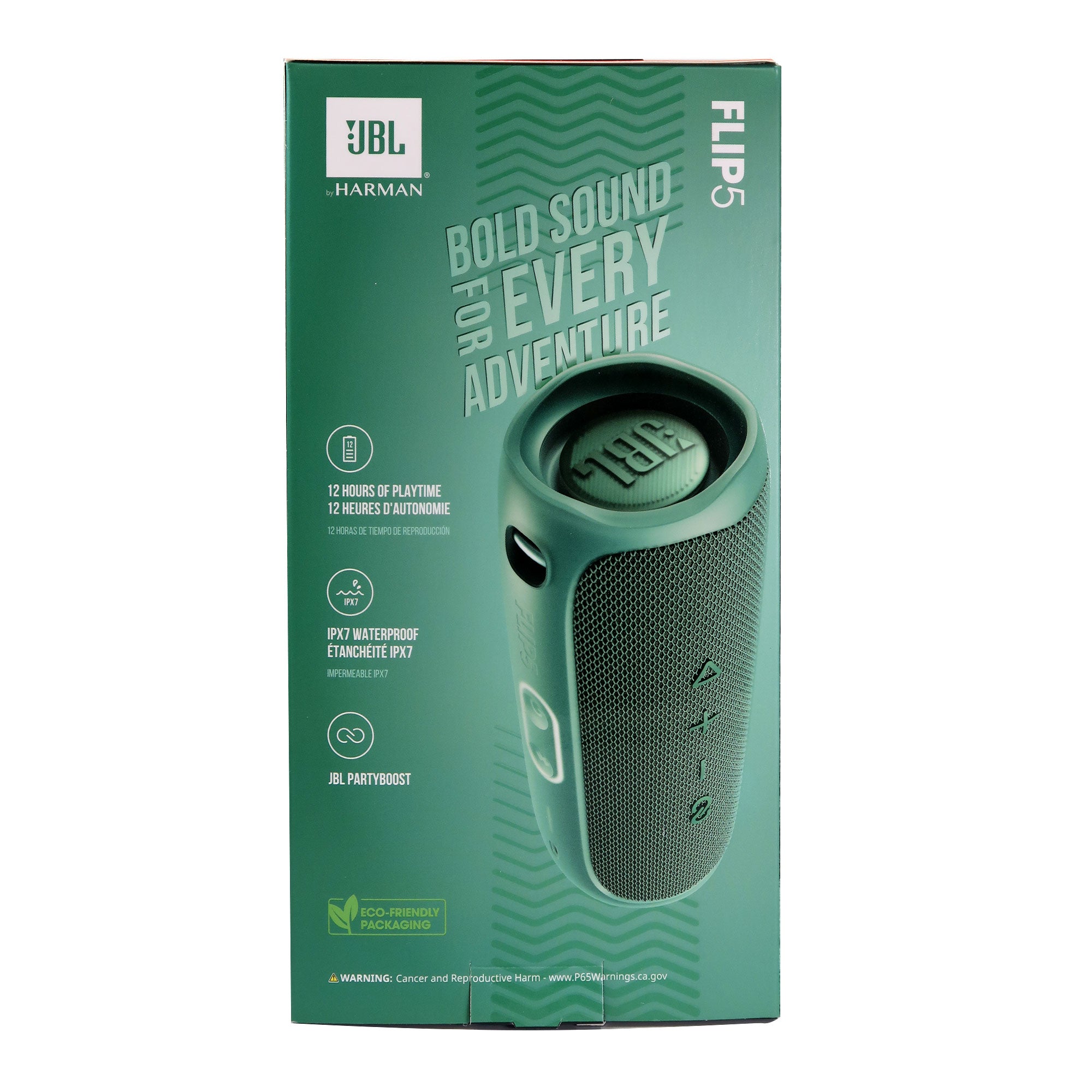 【おけけ様】 JBL FLIP5 スピーカー グリーン JBL Flip 5 Waterproof Bluetooth Speaker (Green, Eco Edition