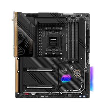 ASRock X670E Taichi AM5 EATX Mainboard. 4xDDR5 slots, 2 x PCIe 5.0 x16 Slots , AMD Cross Fire, Quad M.2 slots, 2.5GB LAN, WIFI-6E, 5,1 HD audio, HDMI 2.1, DP 1.4 ports, USB4 Type-C, 8 Layber PCB, 24+2+1 Phase Power Design, SPS