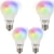 Four Vivitar Multi-Color LED Wi-Fi Bulbs - 1050 Lumens