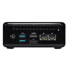 ASRock Industrial NUC BOX-1240P Black Fanned Barebone Intel 12th Gen Core Pro i5-1240P Intel Iris Xe Graphics Quad-Display (Included 2 outputs from Type-C) 2 x 2.5 Gigabit LAN