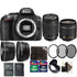 Nikon D5300 24.2MP Digital SLR Camera with 18-55mm VR Lens , 70-300mm Lens and Accessories