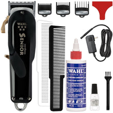 Wahl 5 Star Cordless Senior Clipper #8504-400 with 4oz Clipper Oil and Styling Flat Top Comb