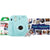 Fujifilm Instax Mini 9 Instant Camera Holiday Gift Set (Ice Blue) with Instant Film
