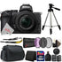 Nikon Z50 Mirrorless 20.9MP EXPEED 6 Image Processor Digital Camera with 16-50mm Lens with 32GB Accessory Kit