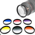 52MM Multi-Coated Graduated Color Filter Set for Canon 40mm f/2.8 and 24mm f/2.7