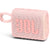 2x JBL Go 3 Portable Waterproof Wireless IP67 Dustproof Outdoor Bluetooth Speaker (Pink)