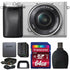 Sony Alpha a6400 Mirrorless 24.2MP Digital Camera with 16-50mm Lens SILVER Kit