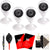 Four Vivitar IPC-112 Wi-Fi HD Capture Cameras with Cleaning Accessory Kit