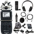 Zoom H5 4-Input / 4-Track Portable Handy Digital Recorder + ZOOM H5 Accessory Pack Microphone Windscreen Remote Control + Zoom ZUM-2 USB Podcast Mic Pack
