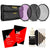 Vivitar UV CPL FLD Filter Set + Lens Cleaning Tissue + Cleaning Kit for Canon EOS, T1i, T2i, T3, T4i, T5, T5i, T6, T6i Cameras