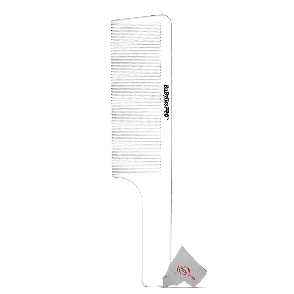 BaBylissPRO Barberology 9 Inch Clipper Comb - White