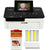 Canon Selphy CP1000 Compact Colored Photo Printer with Canon RP-108 High-Capacity Color Ink and Paper Set