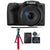 Canon PowerShot SX420 IS 20MP Digital Camera (Black) with Flexible Tripod