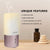 IceLabs Essential Oils Aluminum Alloy Ultrasonic AromaTherapy Aroma Diffuser with 7 LED Changing Color Lights (Rose Gold)