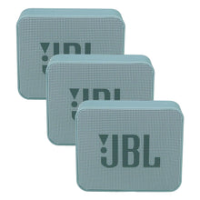 3x JBL Go 2 Wireless Waterproof Speaker Cyan