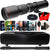 500mm f/8 Telephoto Lens for Pentax K-30 K-7 K-5 K-01 K-R + Accessory Kit