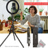 Vivitar Tabletop 71" Adjustable Height Multipurpose Light Stand Solid Locking System with Carrying Case
