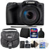 Canon PowerShot SX430 IS Digital Camera Black with Accessory Kit