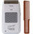 Wahl Professional Sterling Finish Limited Edition Shaver (White) - 8174 with Wahl Large Styling Comb Brown