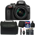 Nikon D3400 24MP Digital SLR Camera with 18-55mm Lens and Ultimate Accessories
