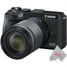 Canon EOS M6 Mark II Digital Camera with EF-M 18-150mm IS STM Lens  + Sigma 56mm f/1.4 DC DN Lens Accessory Kit