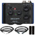 Zoom AMS-24 2x4 USB Audio Interface for Music and Streaming + XLR Microphone Cable & Batteries