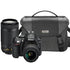 Nikon D5300 24.2MP Wi-Fi D-SLR Camera with Nikon 18-55mm, 70-300mm Lens and Camera Case