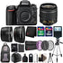 Nikon D750 24.3MP DSLR Camera + 18-55mm Top Accessoy Bundle No Wifi