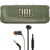 JBL Flip 6 Portable Waterproof Bluetooth Speaker Green with JBL T110 Headphones