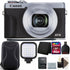 Canon PowerShot G7 X Mark III Full HD 120p Video Digital Camera - Silver + 64GB Top Accessory Kit