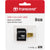 2 Packs Transcend 8GB UHS-1 Class 10 micro SD 500S Read up to 95MB/s Built with MLC Flash Memory Card with SD Adapter