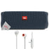 JBL FLIP 5 Portable Waterproof Bluetooth Speaker - Blue with JBL Tune 110BT Wireless In-Ear Headphones
