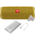 JBL FLIP 5 Portable Waterproof Bluetooth Speaker - Yellow with Samsung 10000mAh Power Bank