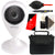 Vivitar IPC-112 Wi-Fi Security Surveillance Capture Camera w/ Case & Accessories