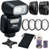 Nikon SB-500 AF Speedlight Flash with Accessory Kit for Nikon D3300, D3400, D5300 and D5500