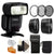 Canon Speedlite 430EX iii Non-RT Flash with Accessory Bundle for Canon T5 , T5i and T5
