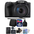 Canon PowerShot SX420 IS 20MP Digital Camera 42x Optical Zoom Black with Accessory Bundle