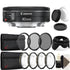 Canon EF 40mm f/2.8 STM Lens with Ultimate Accessories For Canon DSLR Cameras
