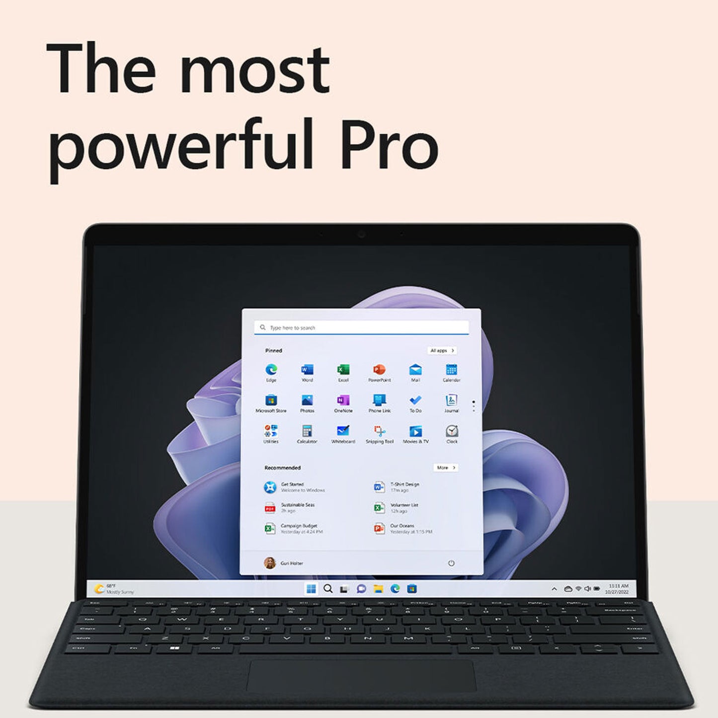 Microsoft Surface Pro 9 - Intel Core i7-1255U - 16GB RAM - 256GB SSD - 13" 120Hz Touchscreen - Windows 11 Home - Intel Evo Platform - QIL-00018 - Graphite