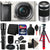 Sony Alpha A6000 Mirrorless Digital Camera with 16-50mm Lens, 55-210mm Lens, 500mm Lens and 16GB Accessory Bundle
