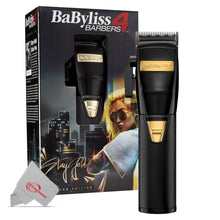 BaByliss PRO Black Cordless Clipper FX870BN Black & Gold BlackFX + BaBylissPRO BLACKFX High-Performance Turbo Dryer + Accessory Kit
