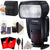Canon Speedlite 600EX II-RT Flash with Battery & Charger + Essential Accessory Kit E-TTL / E-TTL II Compatible Flash