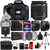 Canon EOS T100 18MP Digital SLR Camera + 18-55mm lens + Slave Flash + 58mm Filter Kit + Telephoto & Wide Angle Lens + 32GB Memory Card + Card Holder + Reader + Diffuser + 50 Lens Tissue + Case + Tall Tripod + 3pc Cleaning Kit