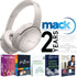 Bose QuietComfort 45 Over-Ear Headphones (White Smoke) + Lifestyle Essentials Softwares + Mack 2yr Worldwide Diamond Warranty